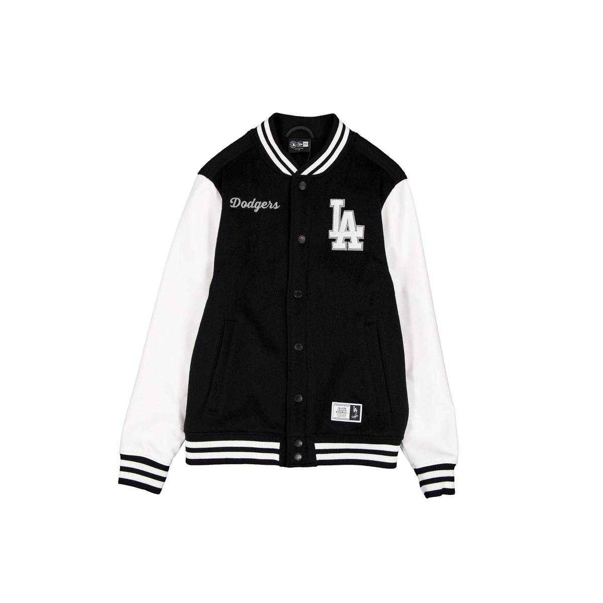 Los Angeles Dodgers Black & White Varsity Jacket