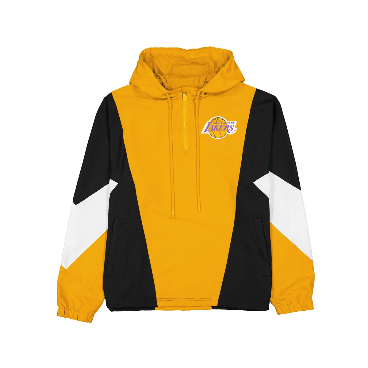Los Angeles Lakers Multicolor Quarter Zip Windbreaker
