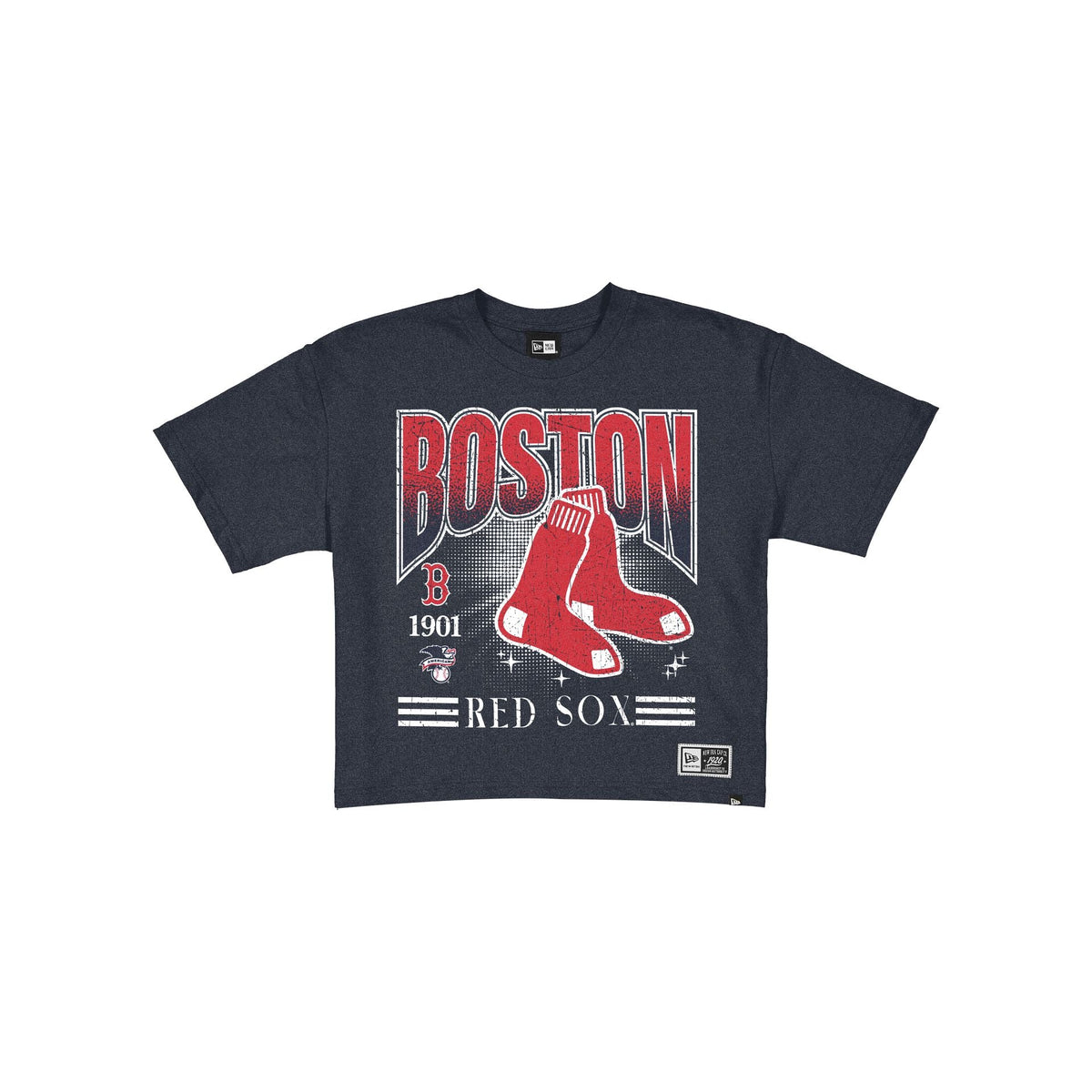 Boston Red Sox Women's Throwback Cropped Graphic T-Shirt