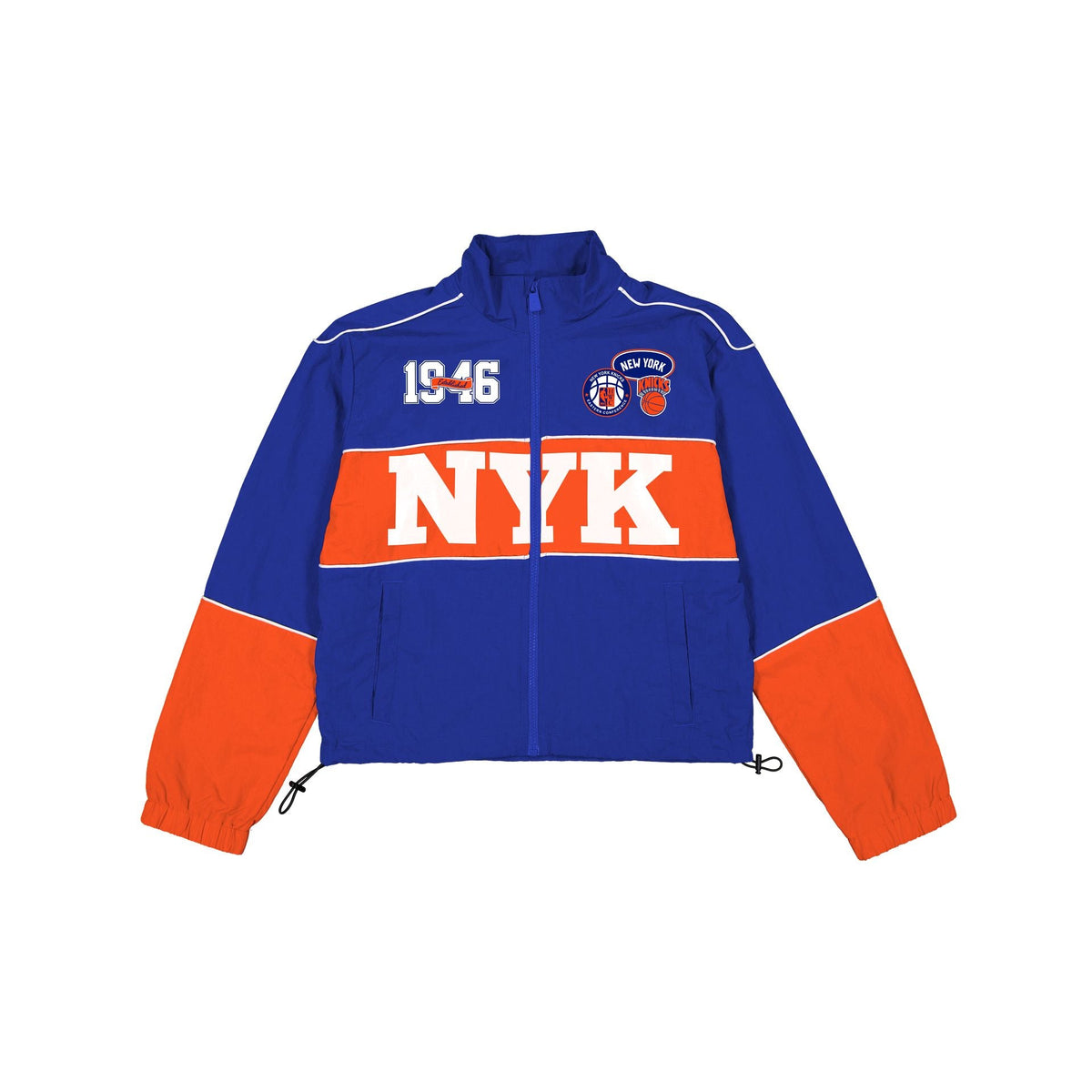 New York Knicks Women's Cropped Windbreaker