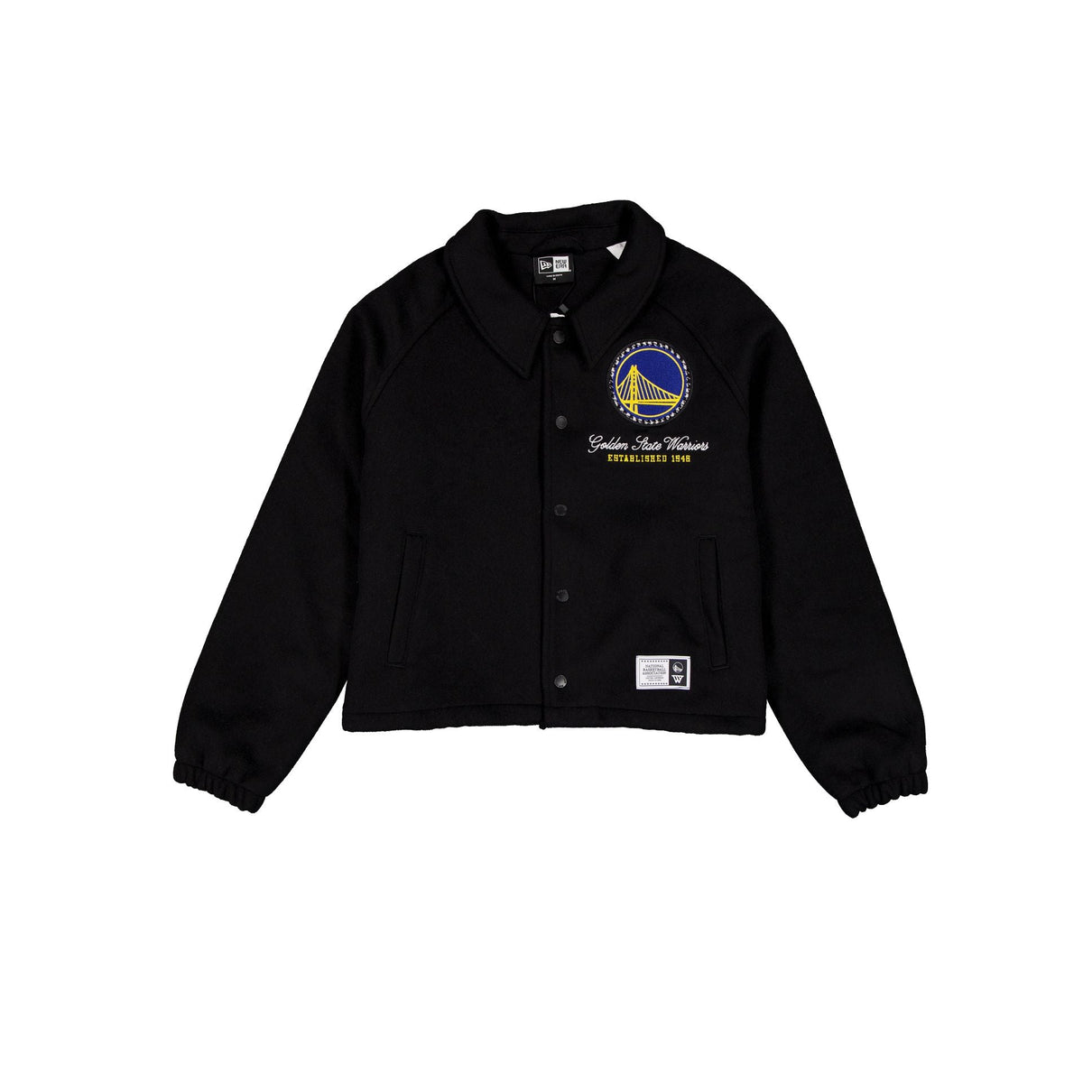Golden State Warriors Women's Cropped Wool Jacket