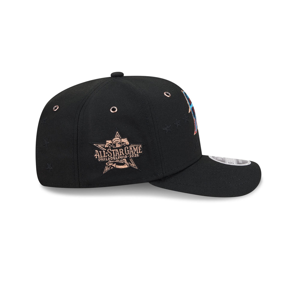 Miami Marlins 2026 All-Star Game 9SEVENTY Stretch-Snap Hat