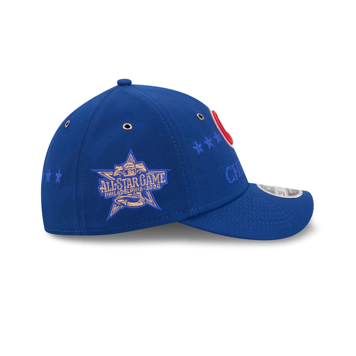 Chicago Cubs 2026 All-Star Game 39THIRTY M-Crown Stretch Fit Hat
