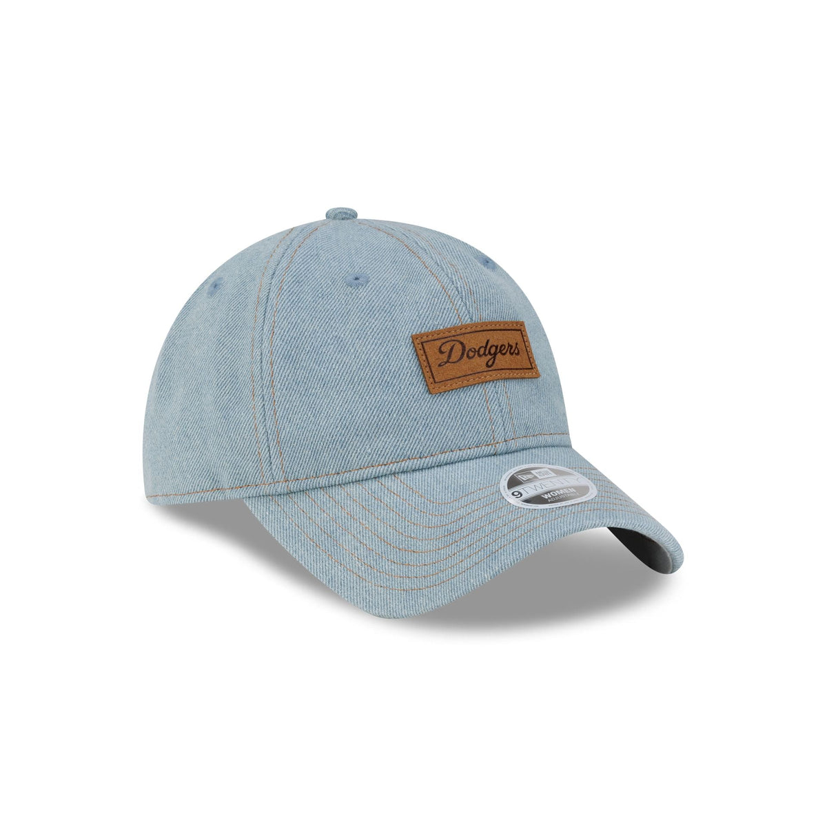 Los Angeles Dodgers Sky Blue Denim Women's 9TWENTY Adjustable Hat