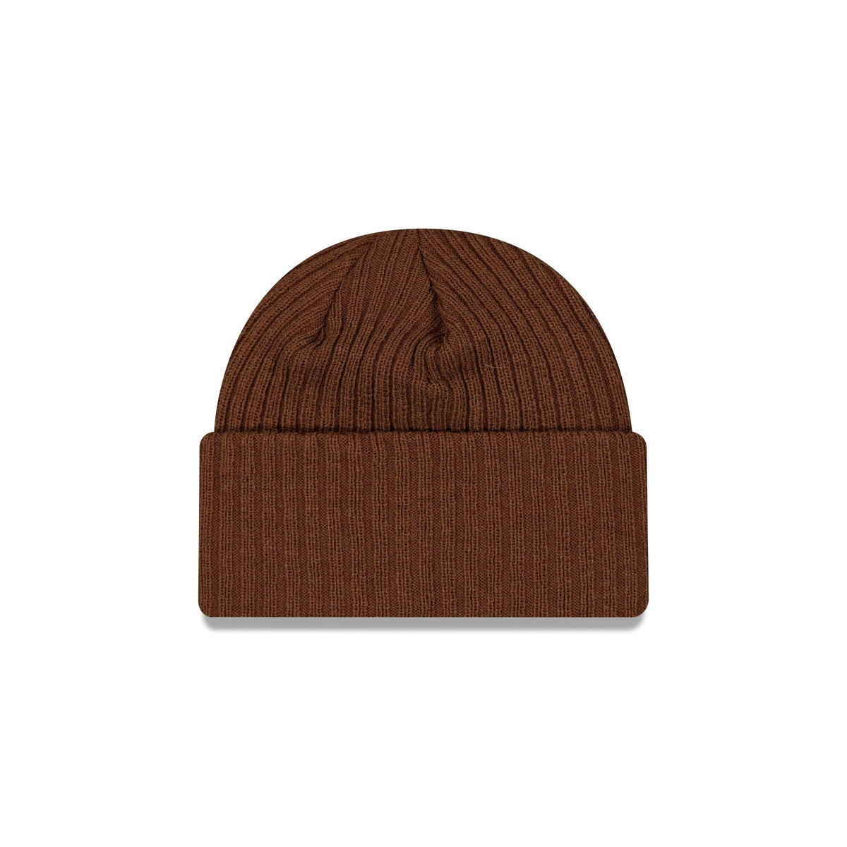 Los Angeles Dodgers Wide Cuff Brown Beanie Hat