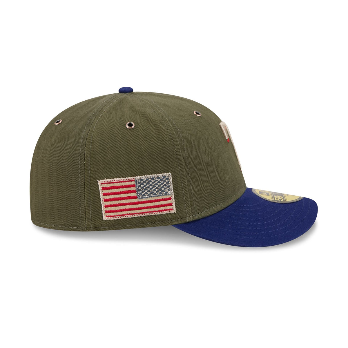 Texas Rangers Three Looms American Herringbone 59FIFTY Fitted Hat