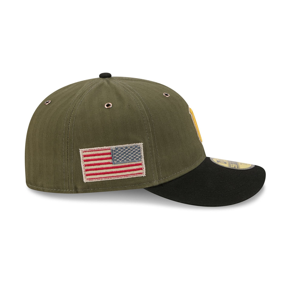 Pittsburgh Pirates Three Looms American Herringbone 59FIFTY Fitted Hat