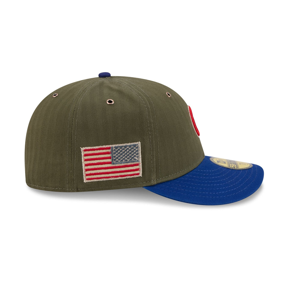 Chicago Cubs Three Looms American Herringbone 59FIFTY Fitted Hat