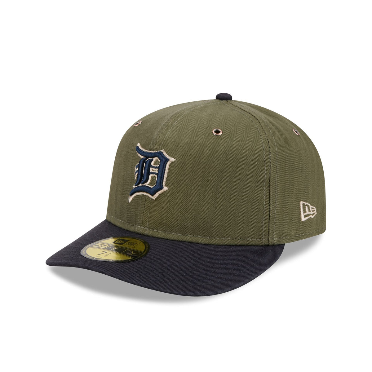 Detroit Tigers Three Looms American Herringbone 59FIFTY Fitted Hat