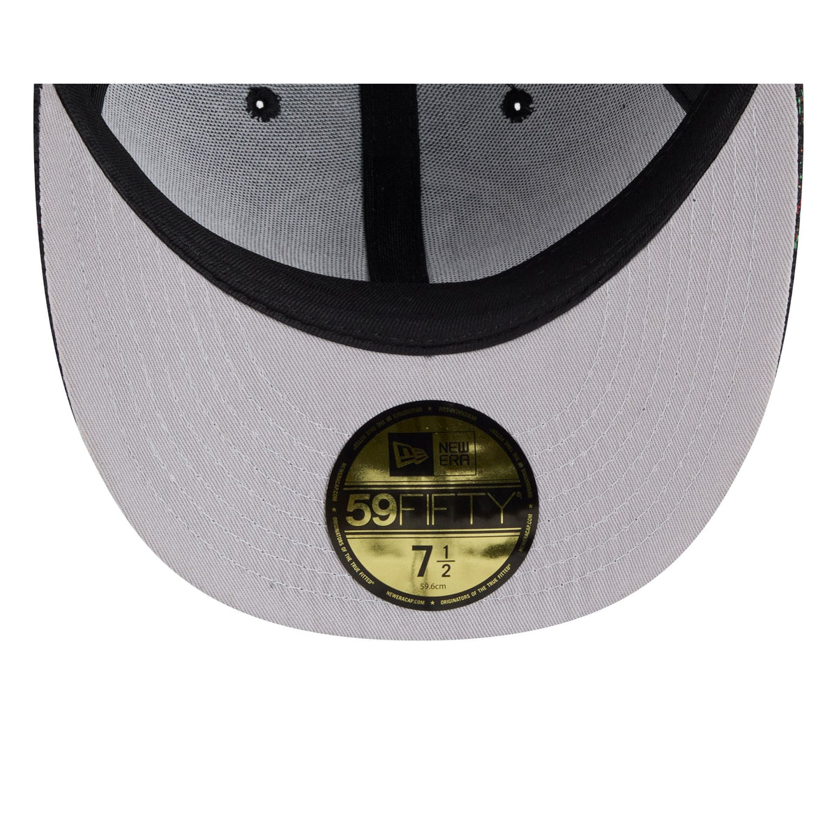 Charlotte Hornets Three Looms Jacquard Chenille 59FIFTY Fitted Hat