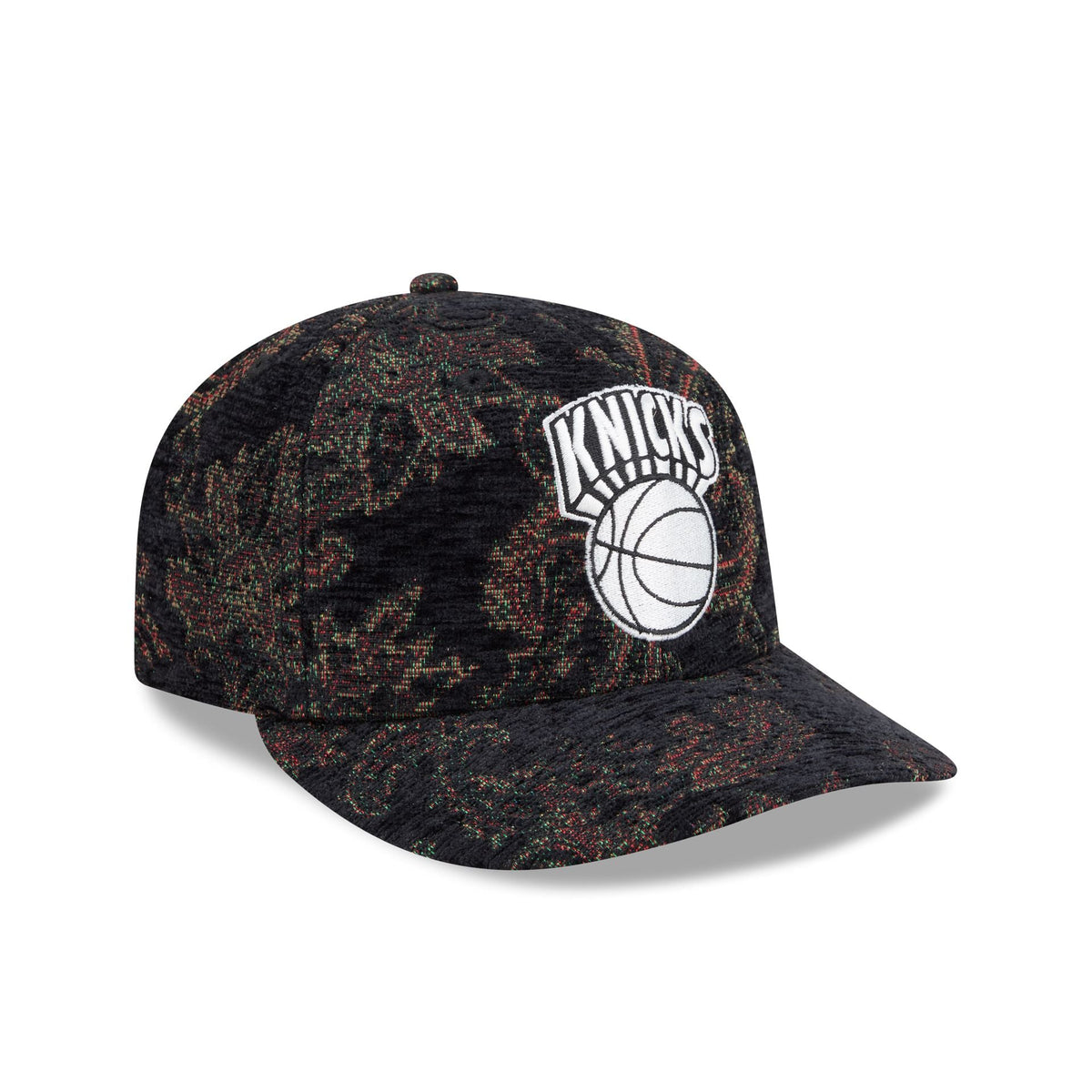 New York Knicks Three Looms Jacquard Chenille 59FIFTY Fitted Hat
