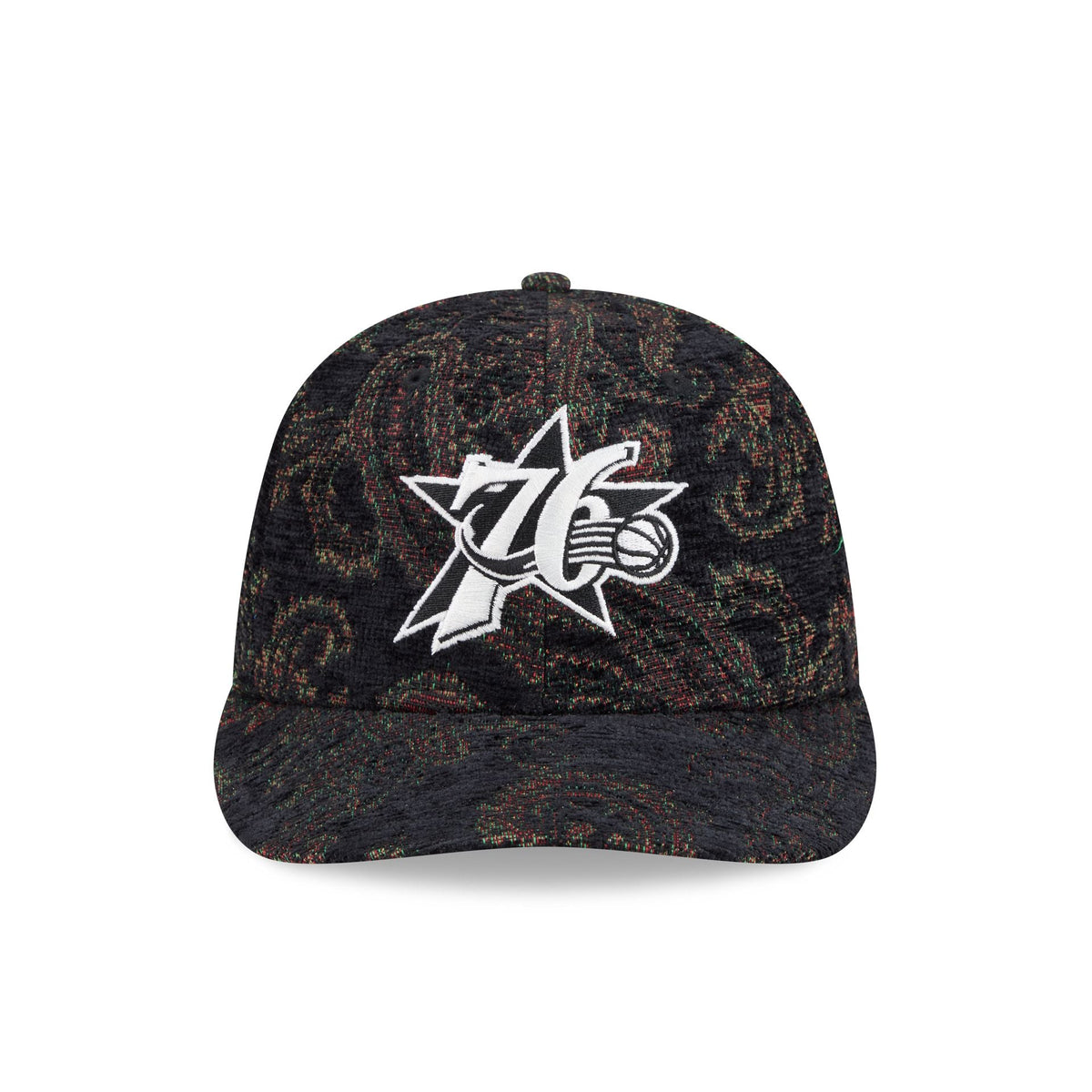 Philadelphia 76ers Three Looms Jacquard Chenille 59FIFTY Fitted Hat