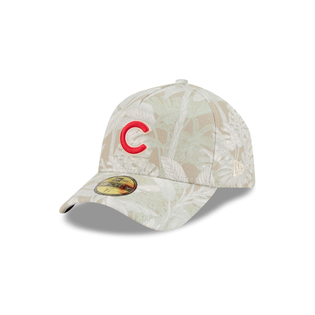 Chicago Cubs Three Looms Leafy Palm 59FORTY A-Frame Fitted Hat