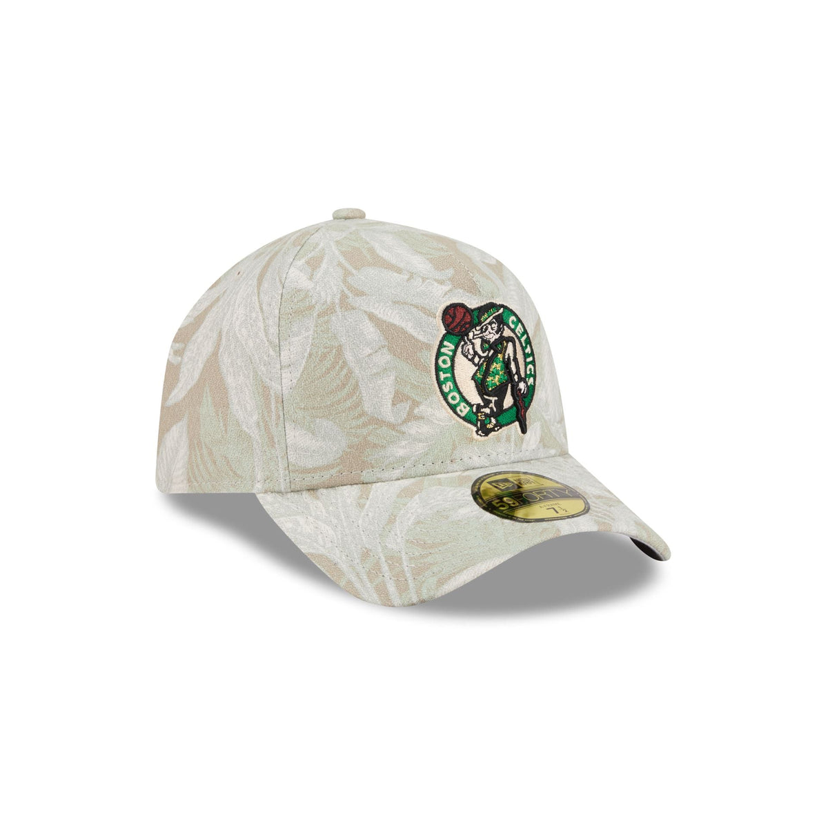 Boston Celtics Three Looms Leafy Palm 59FORTY A-Frame Fitted Hat