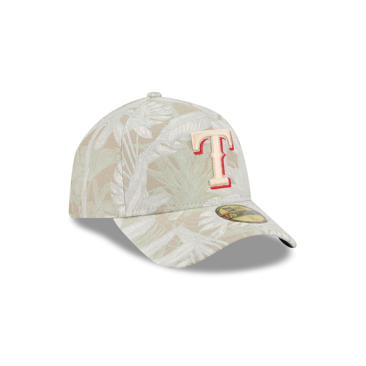 Texas Rangers Three Looms Leafy Palm 59FORTY A-Frame Fitted Hat