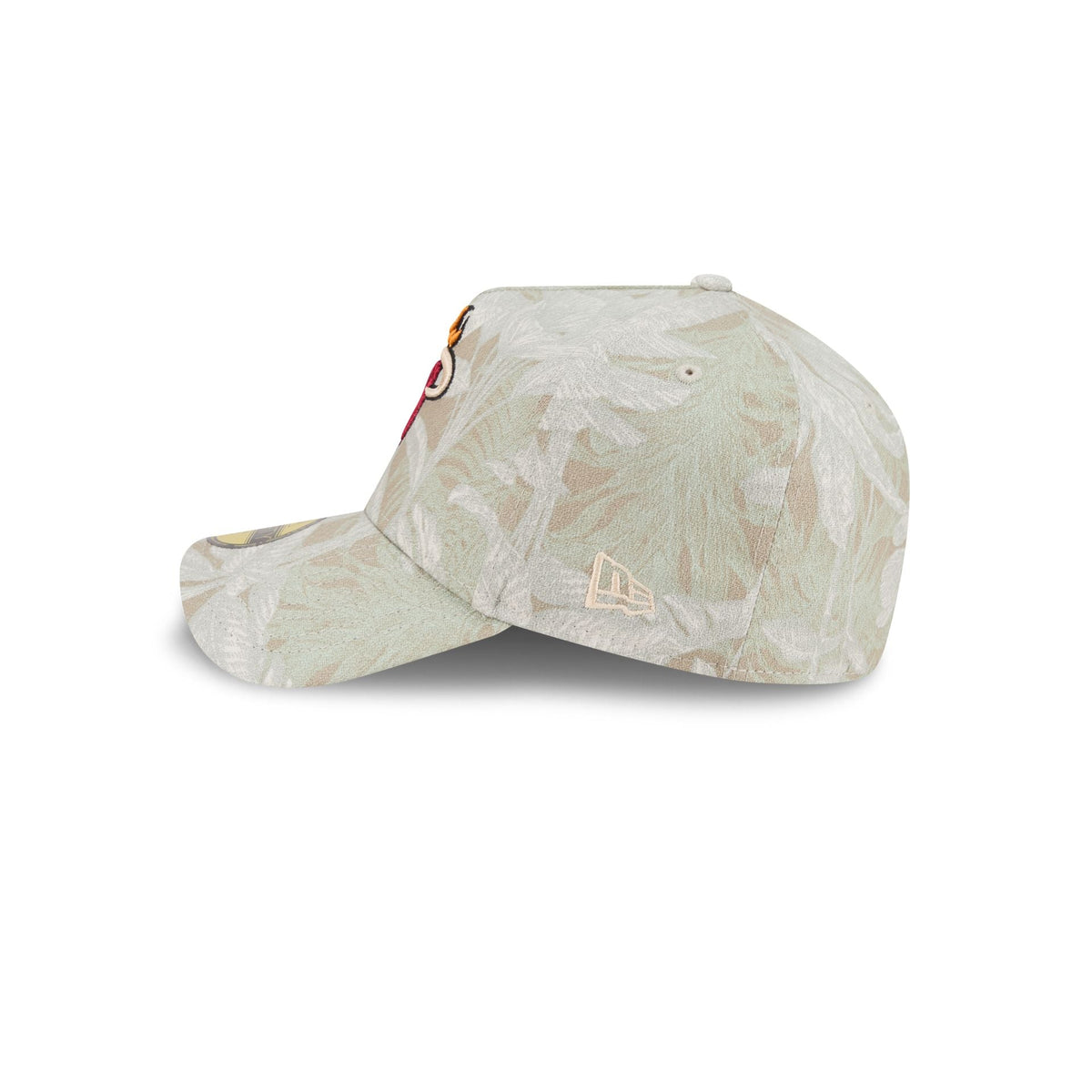Miami Heat Three Looms Leafy Palm 59FORTY A-Frame Fitted Hat