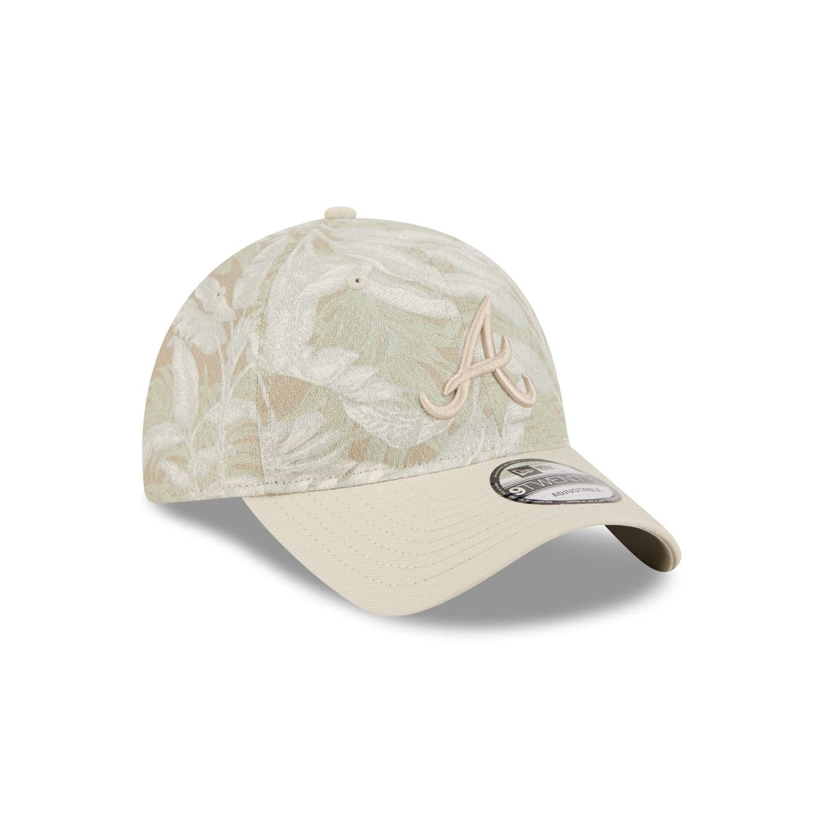 Atlanta Braves Three Looms Leafy Palm 9TWENTY Adjustable Hat