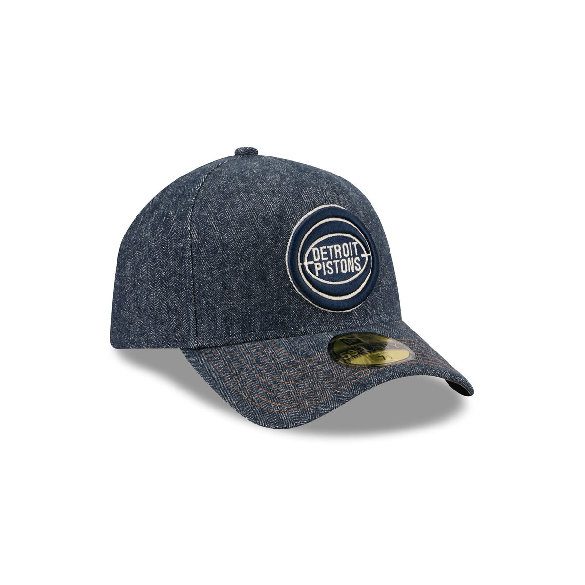Detroit Pistons Denim 59FORTY A-Frame Fitted Hat
