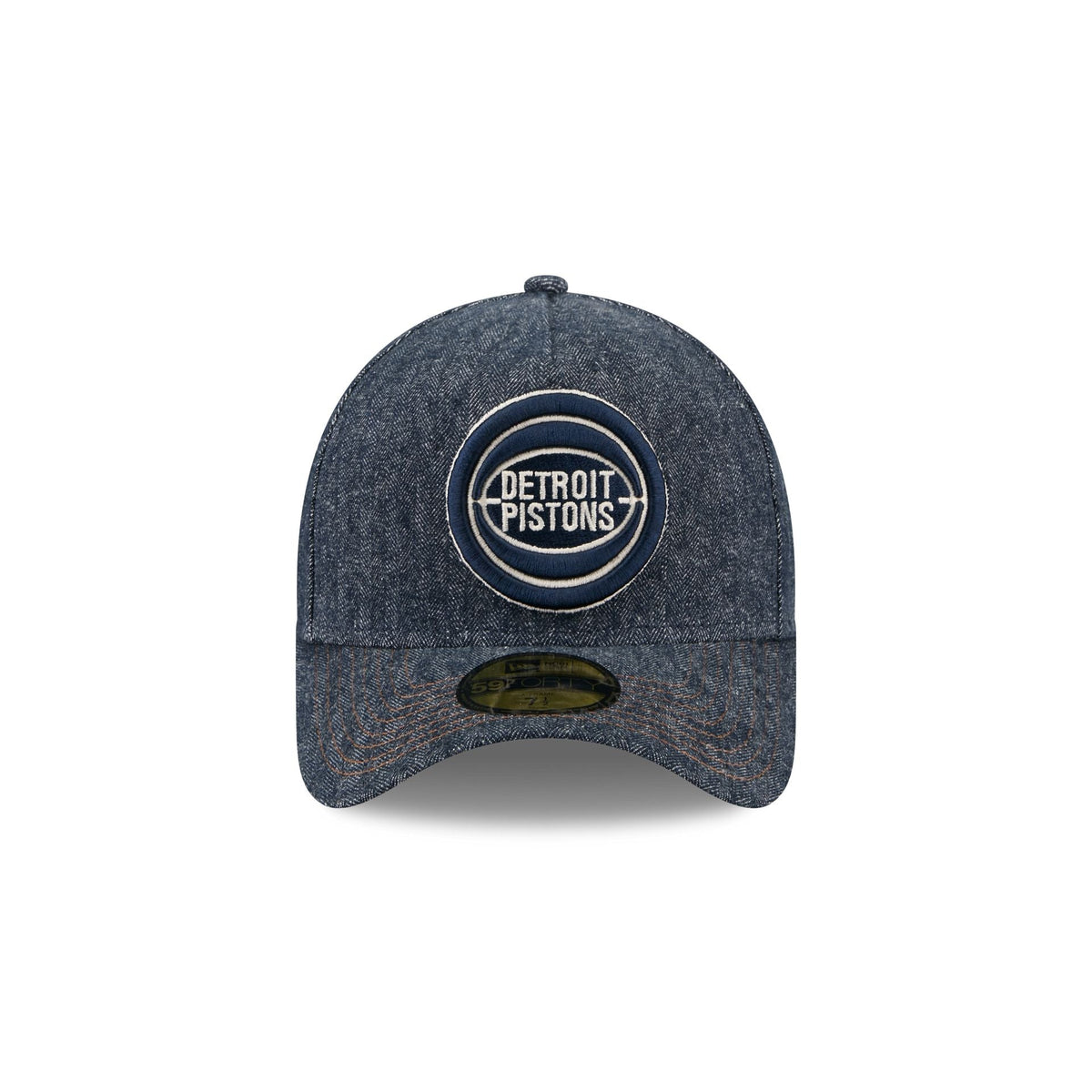 Detroit Pistons Denim 59FORTY A-Frame Fitted Hat