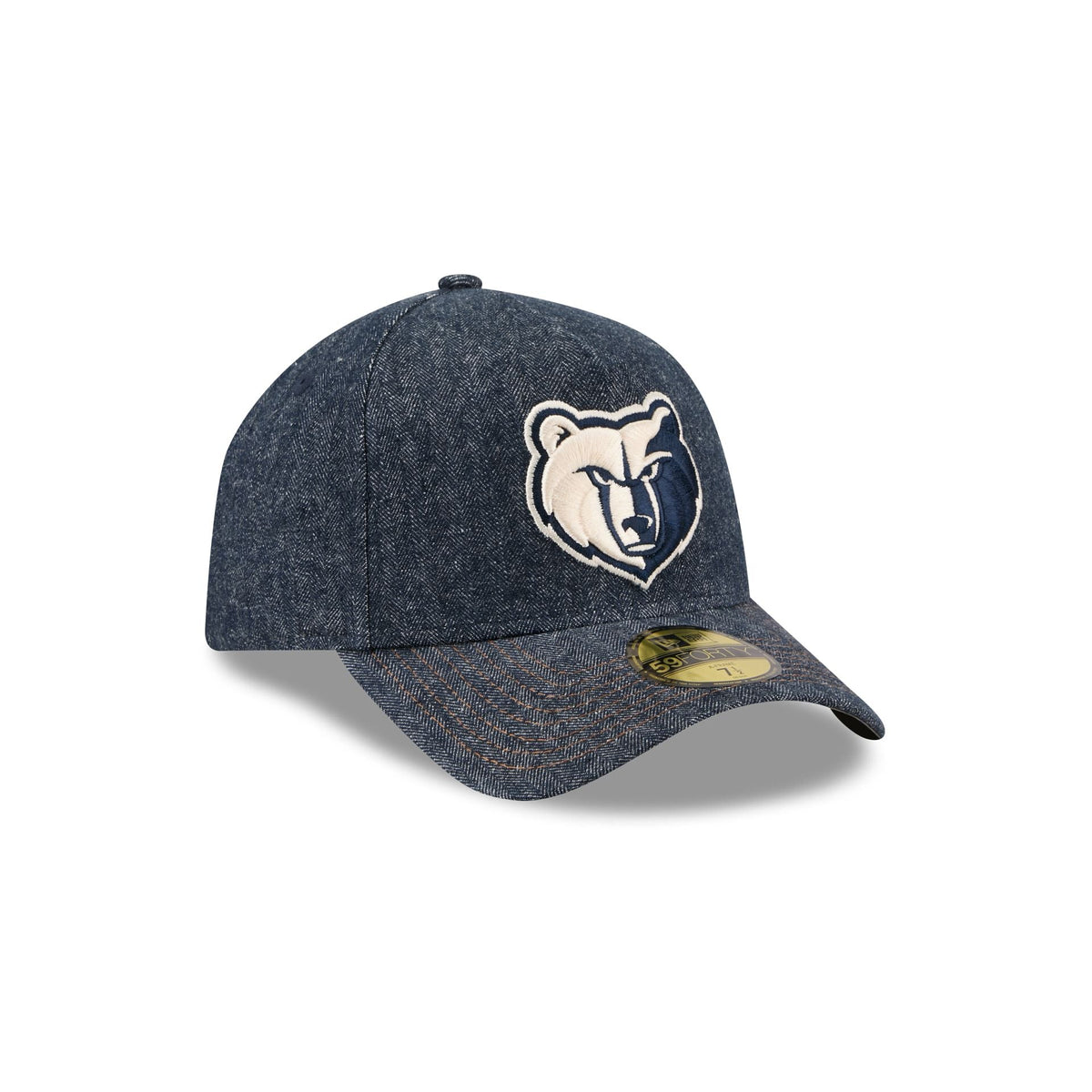 Memphis Grizzlies Denim 59FORTY A-Frame Fitted Hat