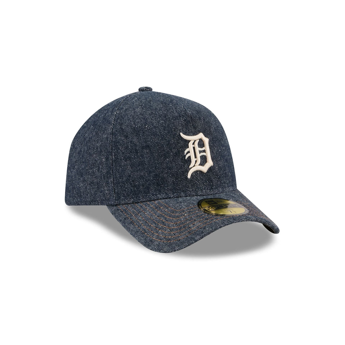 Detroit Tigers Denim 59FORTY A-Frame Fitted Hat