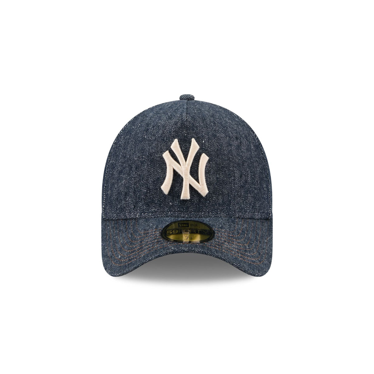 New York Yankees Denim 59FORTY A-Frame Fitted Hat