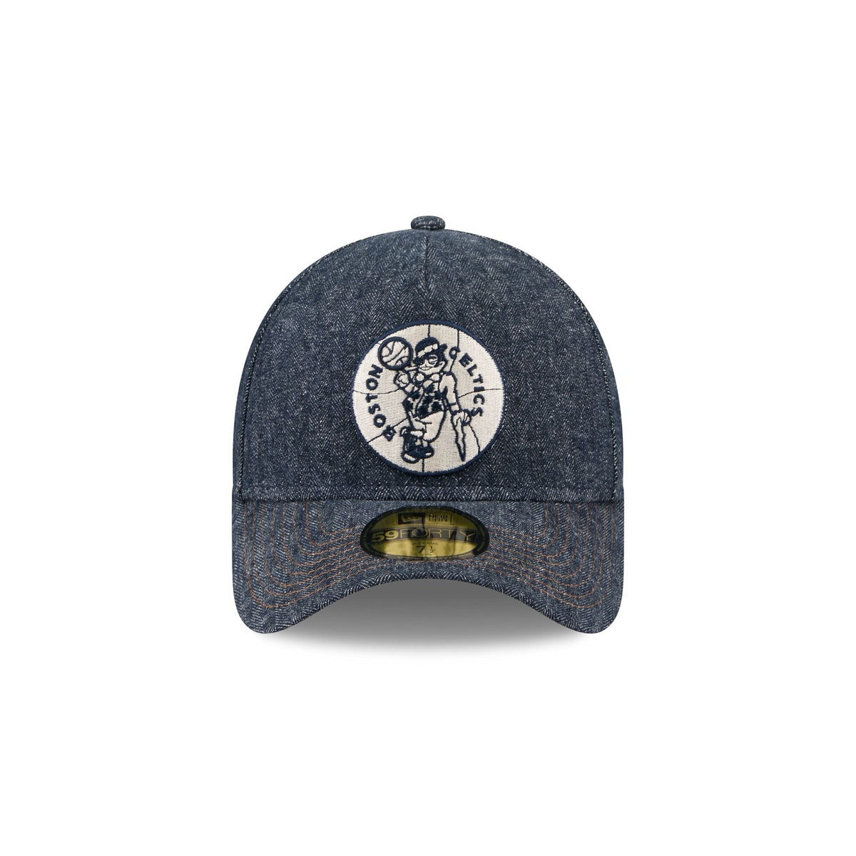 Boston Celtics Denim 59FORTY A-Frame Fitted Hat
