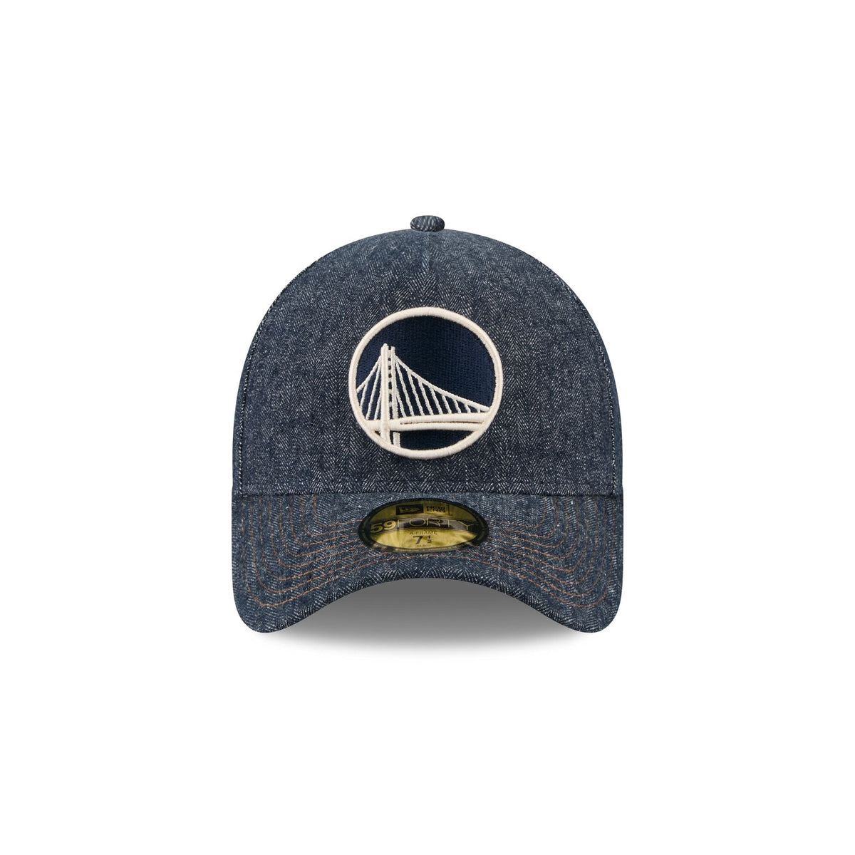 Golden State Warriors Denim 59FORTY A-Frame Fitted Hat