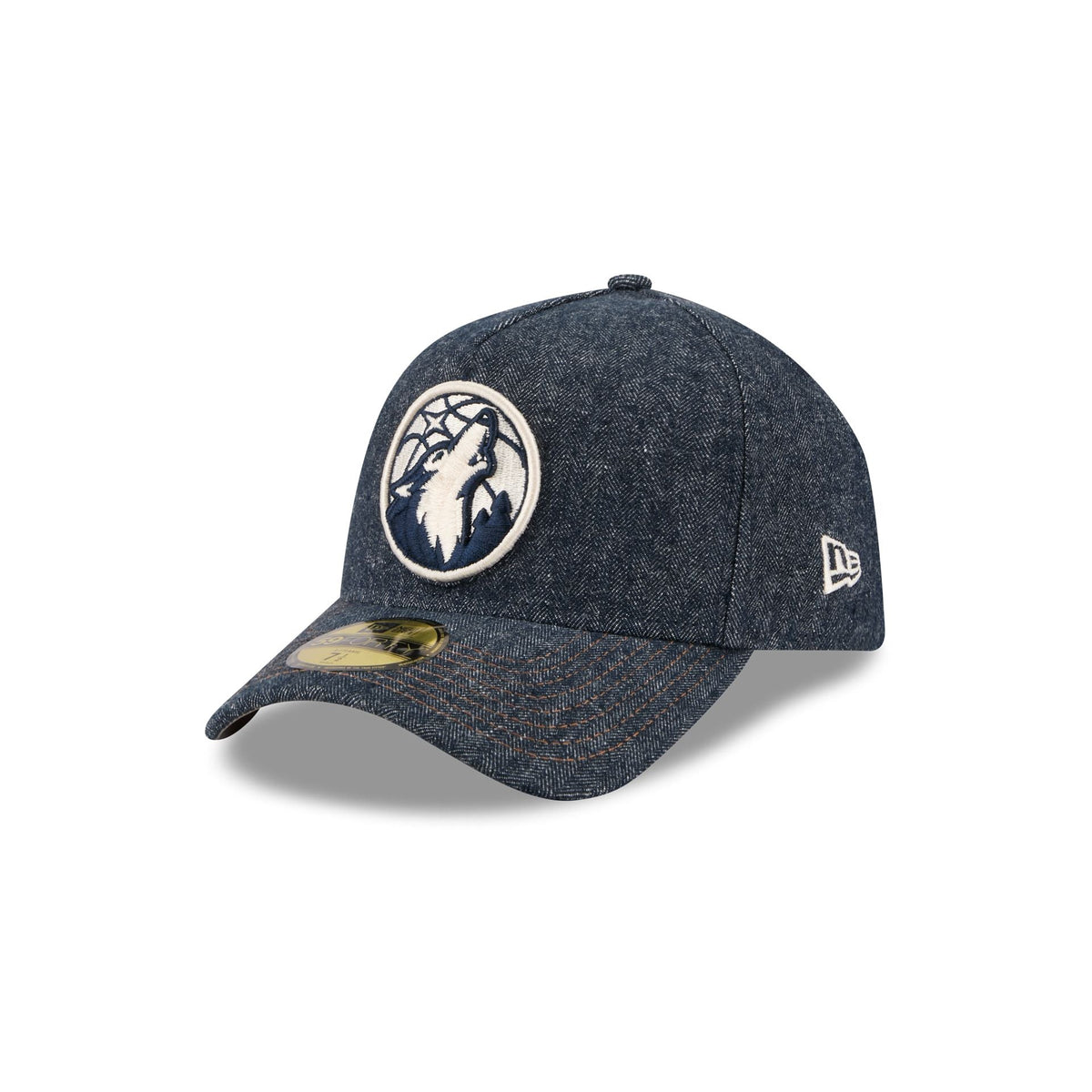 Minnesota Timberwolves Denim 59FORTY A-Frame Fitted Hat