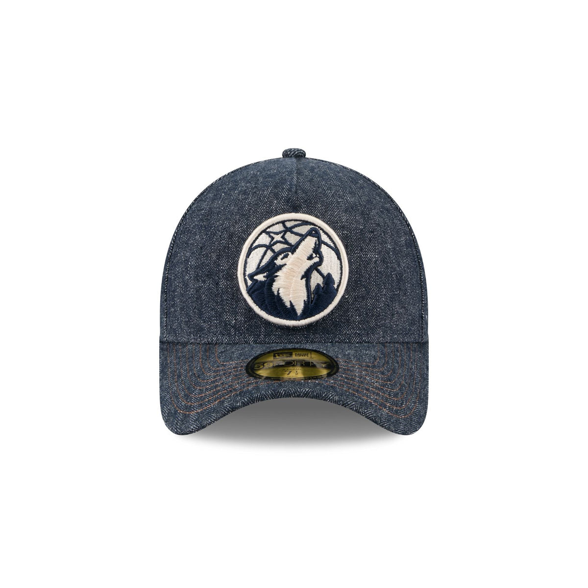 Minnesota Timberwolves Denim 59FORTY A-Frame Fitted Hat