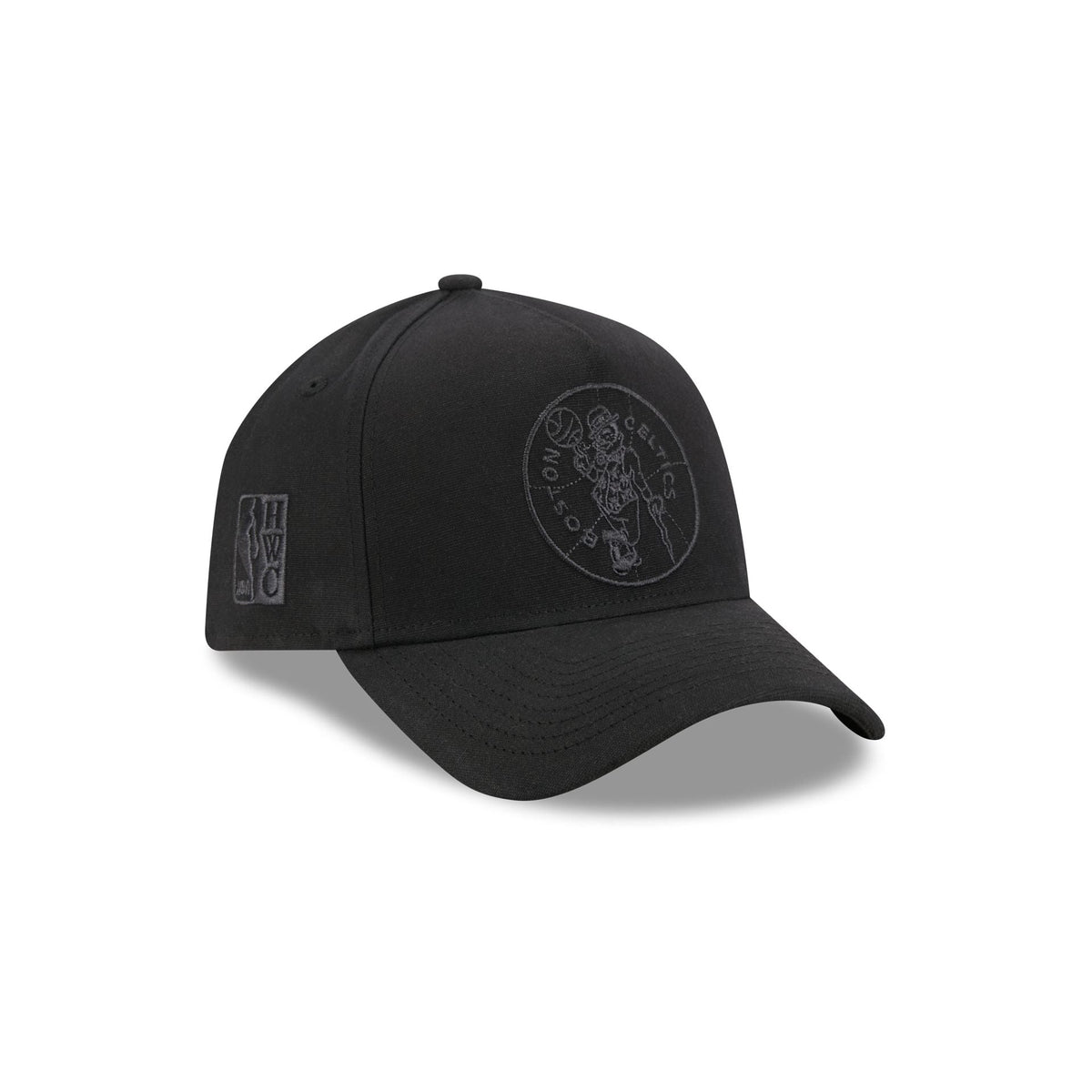 Boston Celtics Waxed Canvas Black 59FORTY A-Frame Fitted Hat