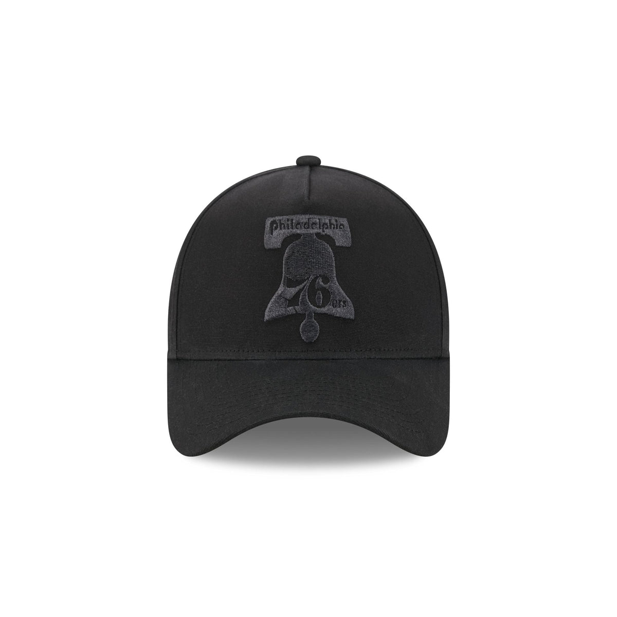 Philadelphia 76ers Waxed Canvas Black 59FORTY A-Frame Fitted Hat