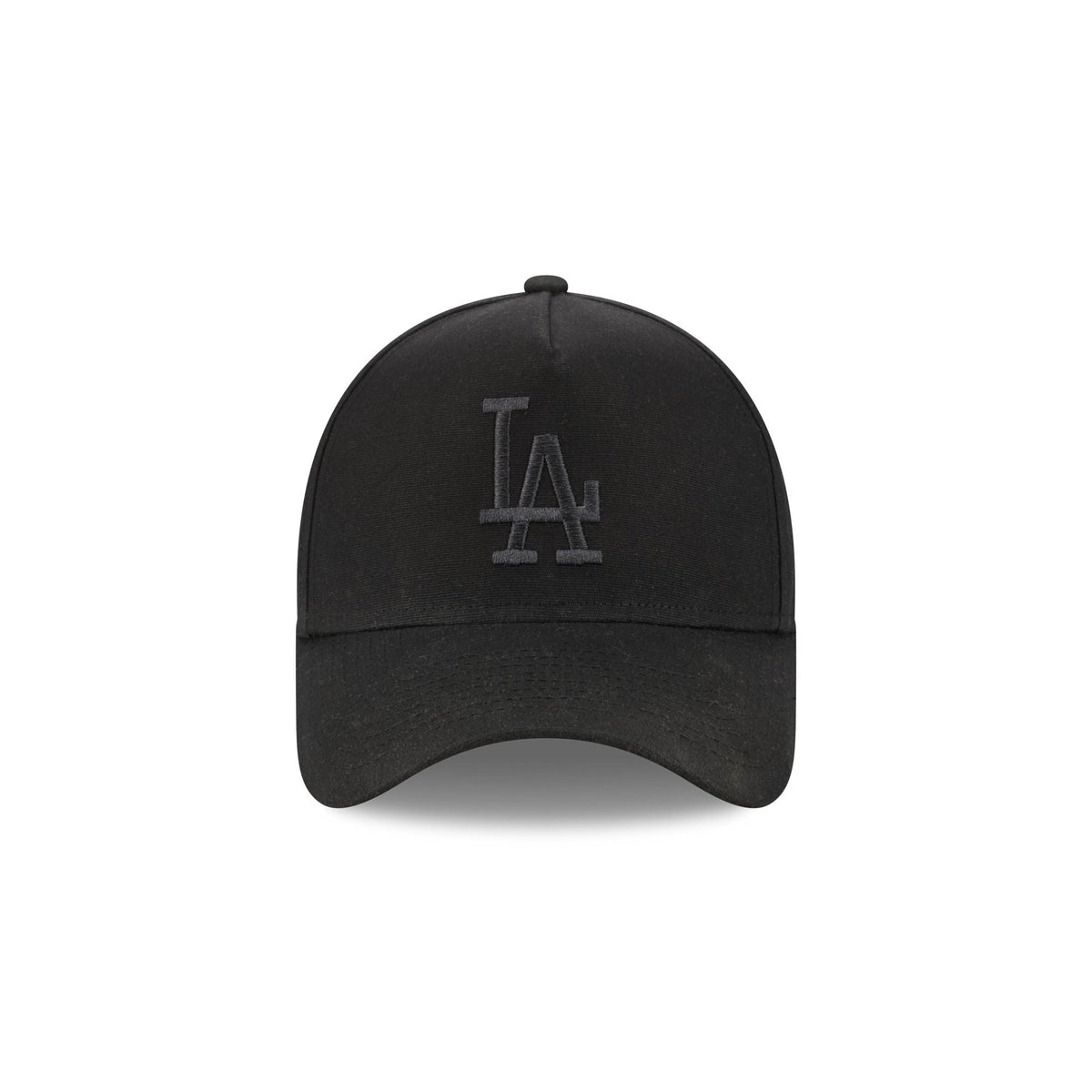 Los Angeles Dodgers Waxed Canvas Black 59FORTY A-Frame Fitted Hat