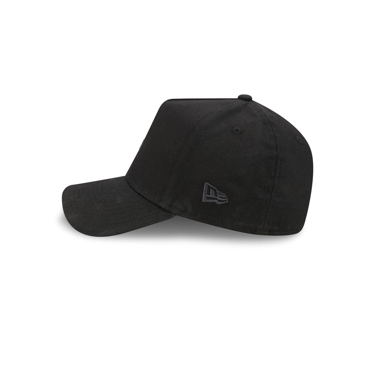 Los Angeles Dodgers Waxed Canvas Black 59FORTY A-Frame Fitted Hat