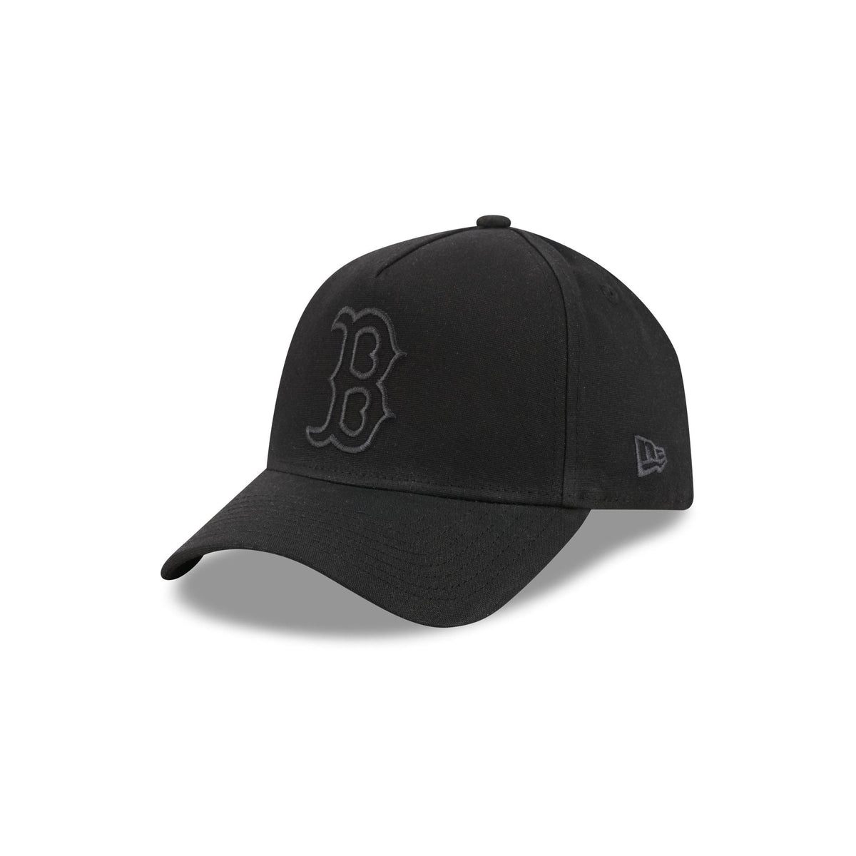 Boston Red Sox Waxed Canvas Black 59FORTY A-Frame Fitted Hat