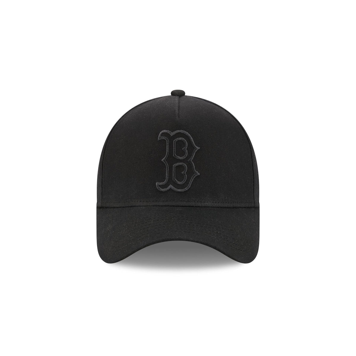 Boston Red Sox Waxed Canvas Black 59FORTY A-Frame Fitted Hat
