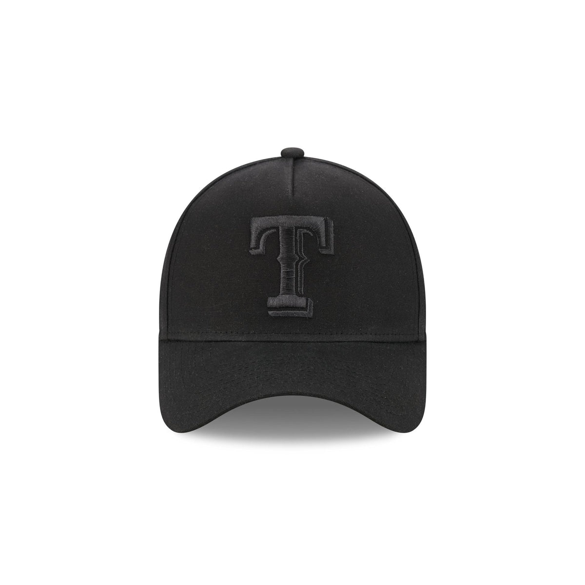 Texas Rangers Waxed Canvas Black 59FORTY A-Frame Fitted Hat