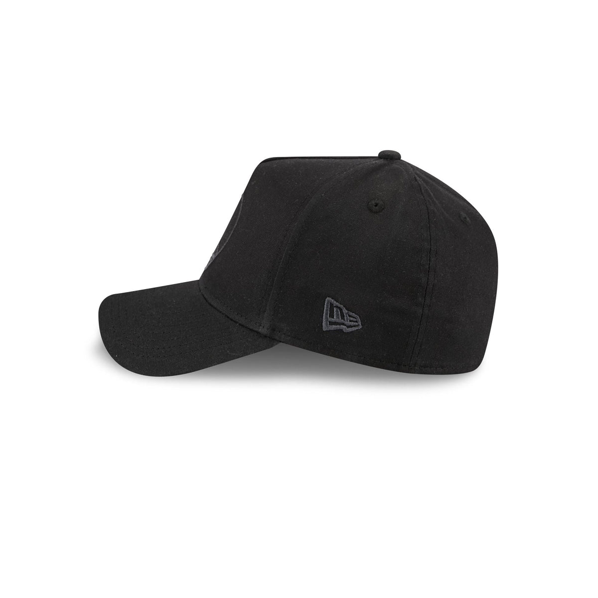 Golden State Warriors Waxed Canvas Black 59FORTY A-Frame Fitted Hat
