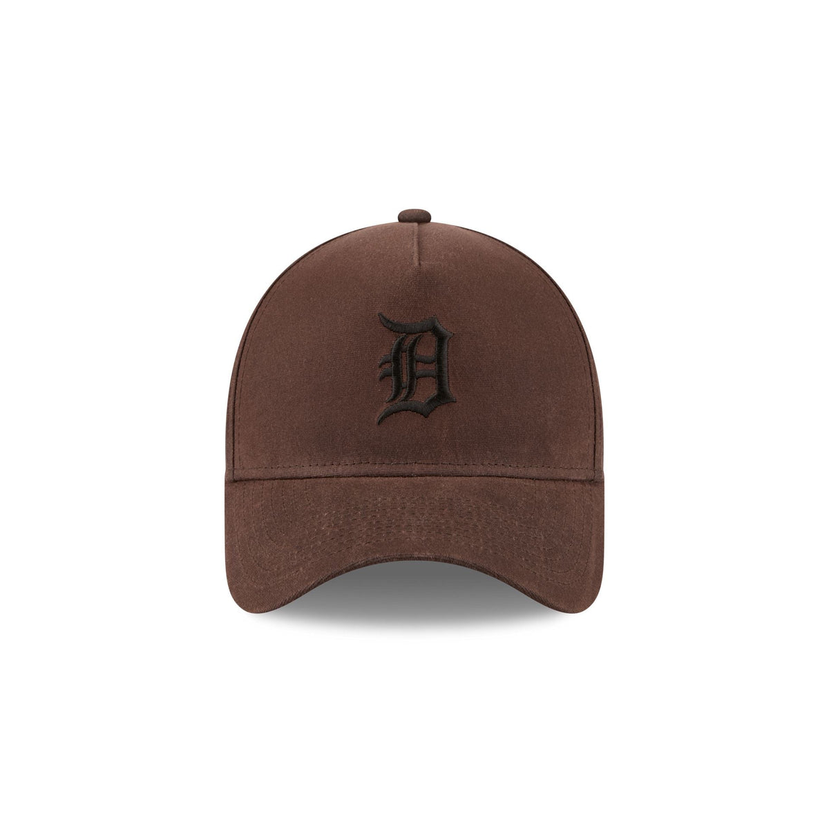 Detroit Tigers Waxed Canvas Brown 59FORTY A-Frame Fitted Hat