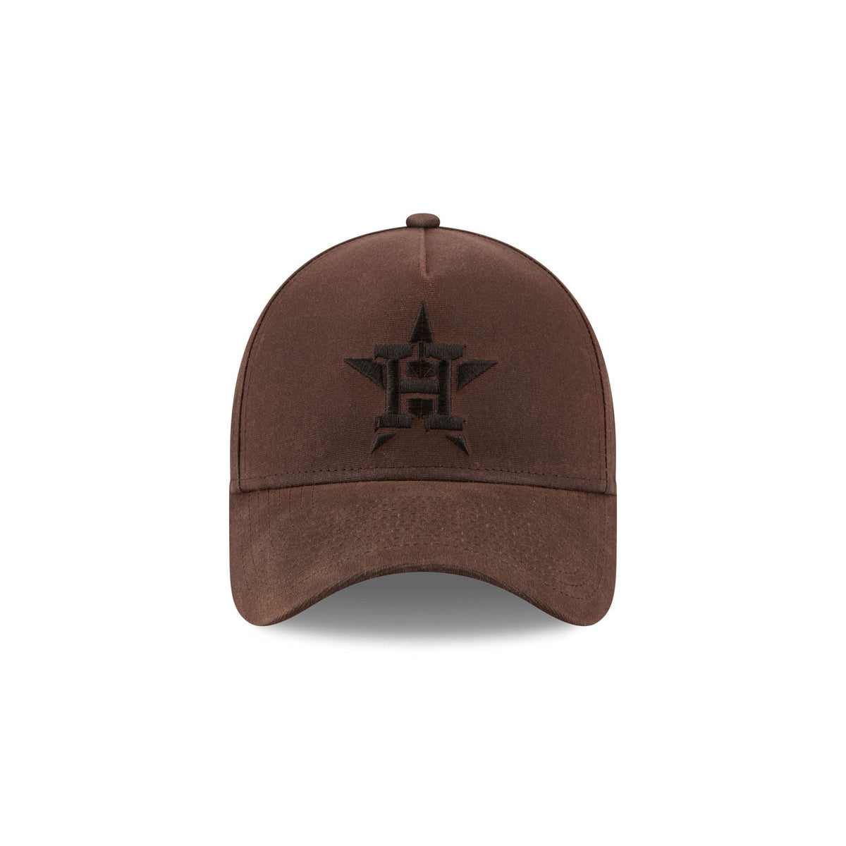 Houston Astros Waxed Canvas Brown 59FORTY A-Frame Fitted Hat