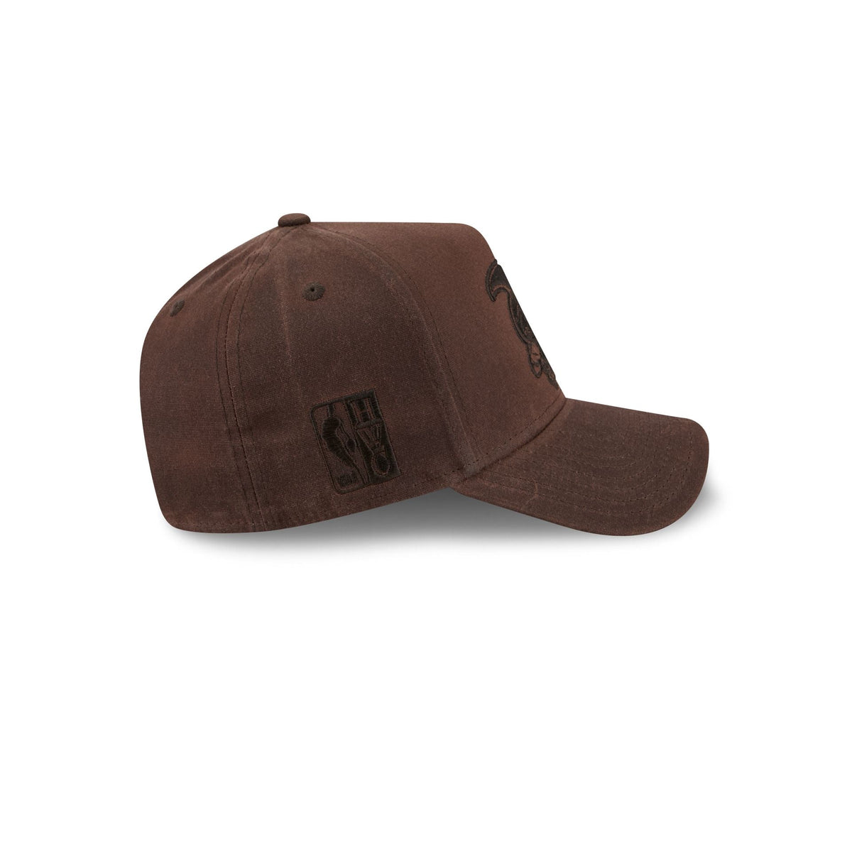 New York Knicks Waxed Canvas Brown 59FORTY A-Frame Fitted Hat
