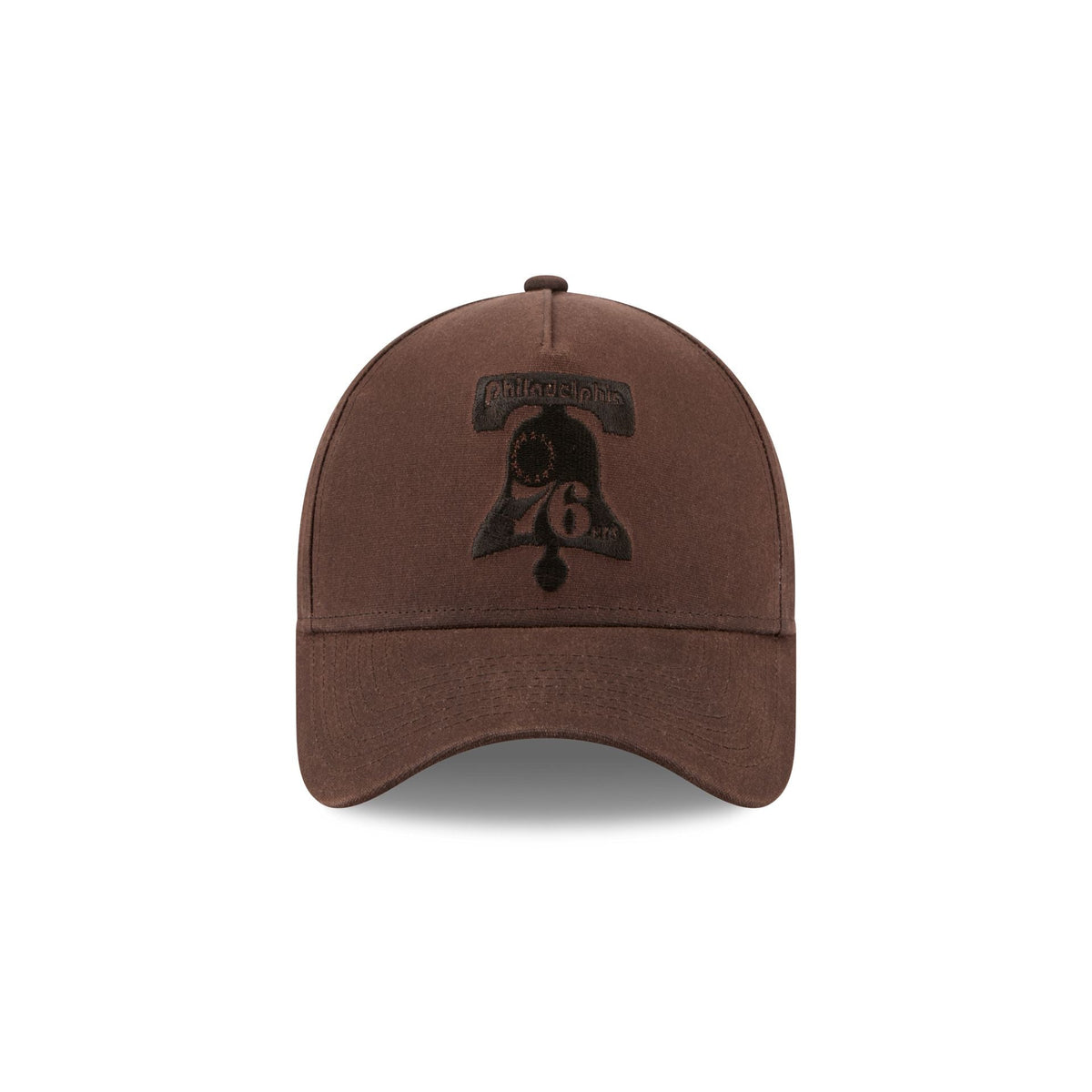 Philadelphia 76ers Waxed Canvas Brown 59FORTY A-Frame Fitted Hat