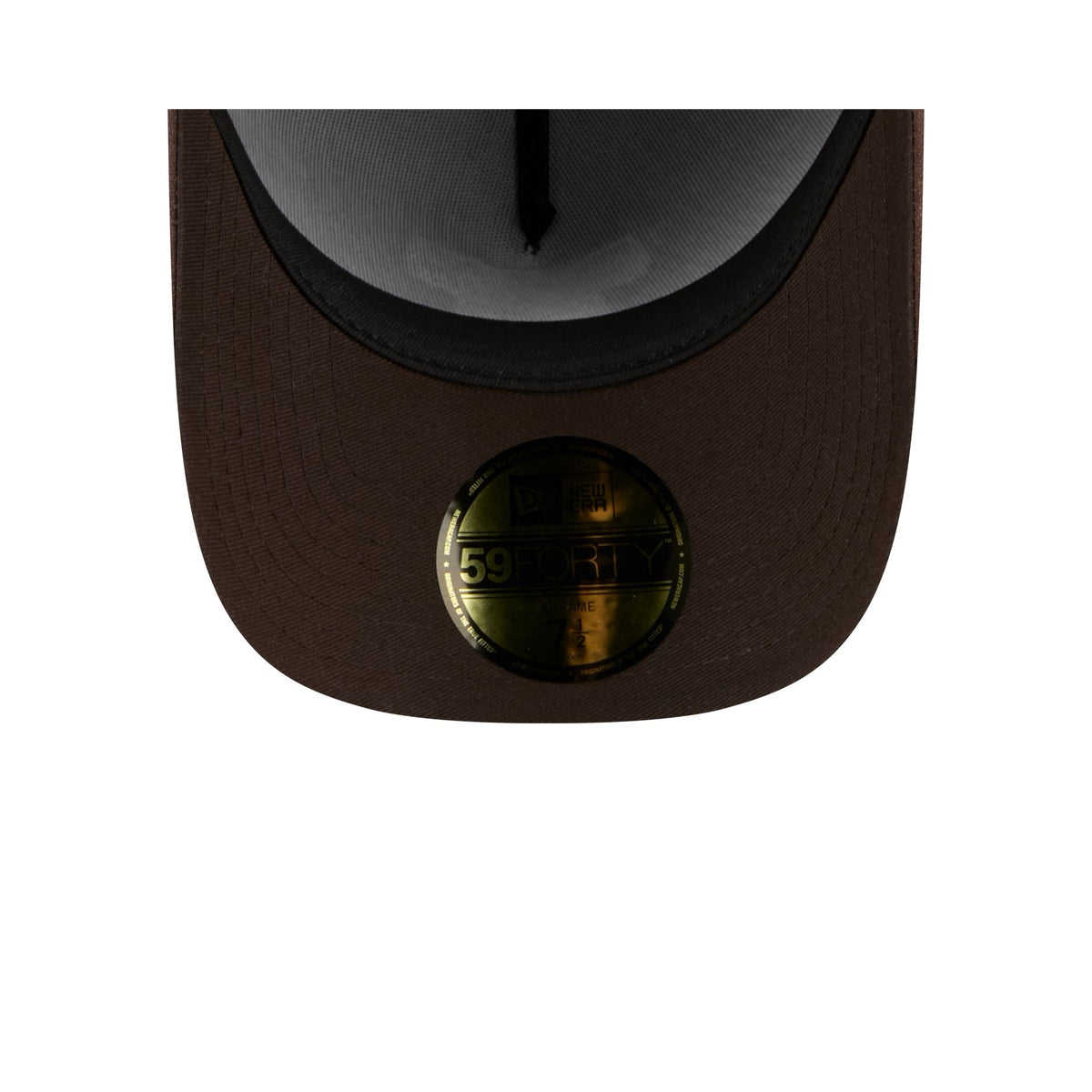 Philadelphia 76ers Waxed Canvas Brown 59FORTY A-Frame Fitted Hat