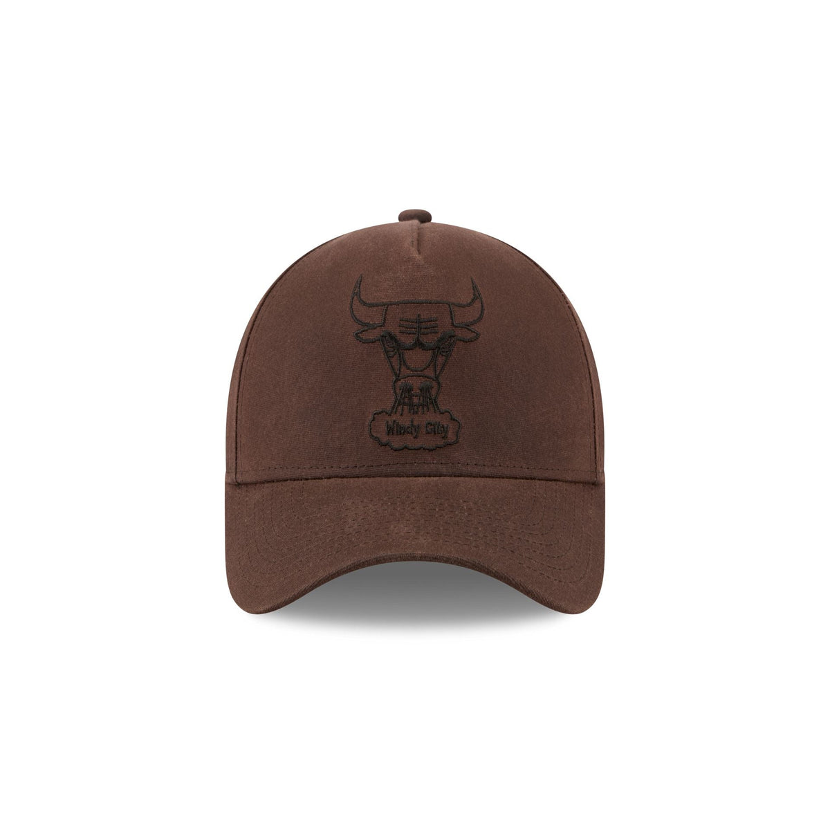 Chicago Bulls Waxed Canvas Brown 59FORTY A-Frame Fitted Hat