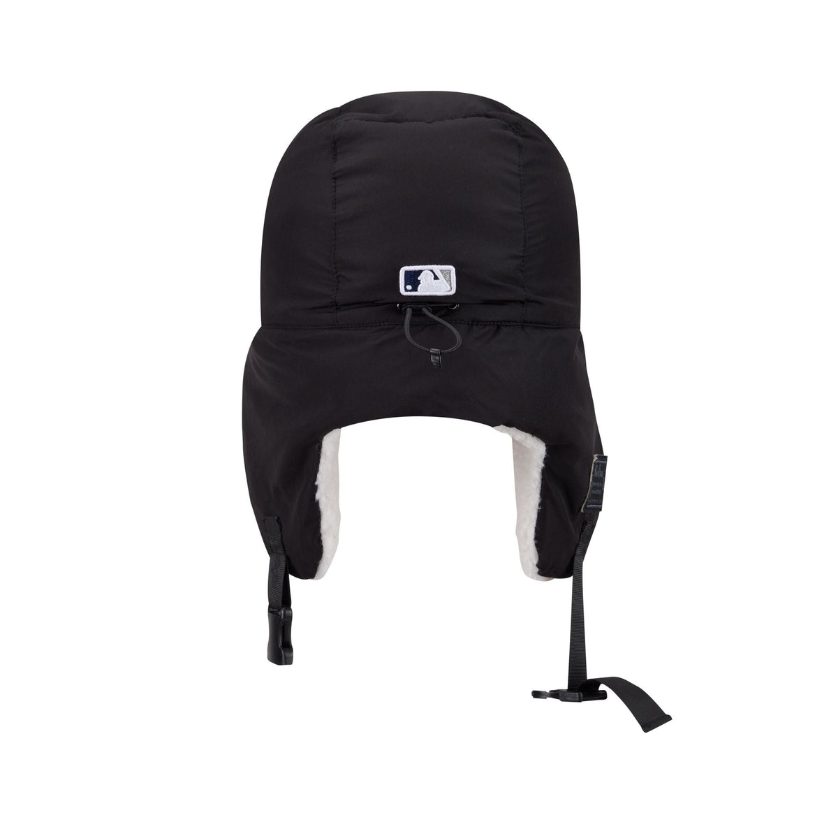Alpha Industries x New York Yankees Black Puffer Trapper Hat