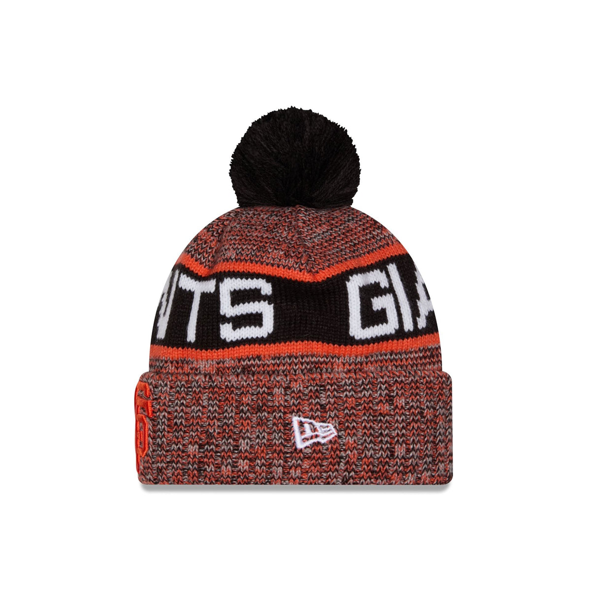 San Francisco Giants Tri Color Pom Knit Hat