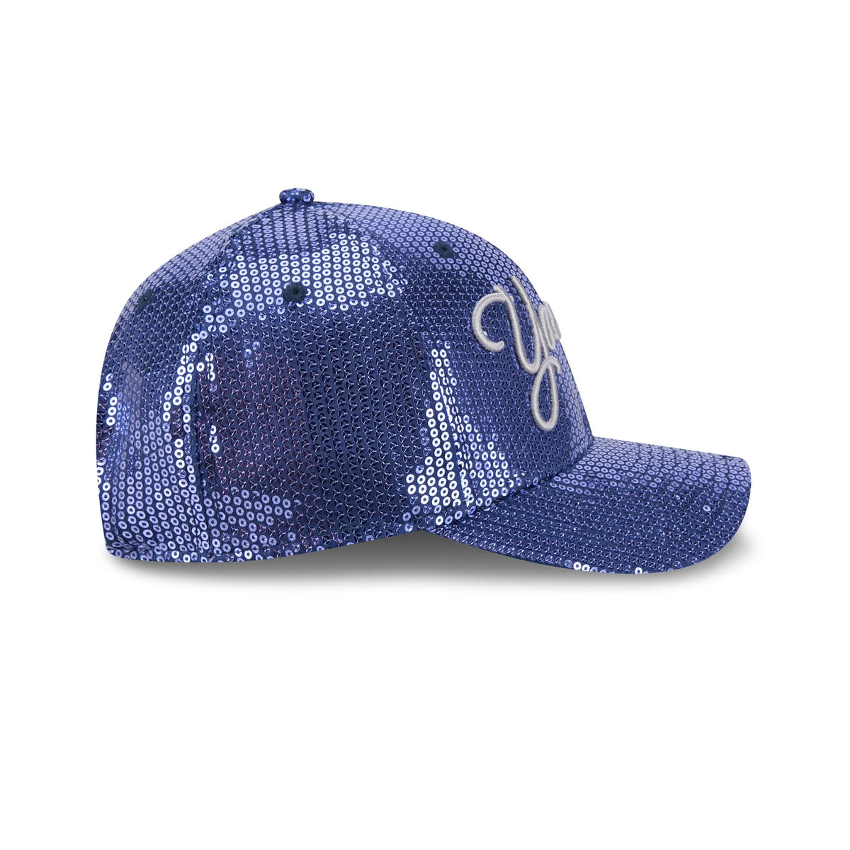 New York Yankees Sequin Script Women's 9FORTY M-Crown Snapback Hat