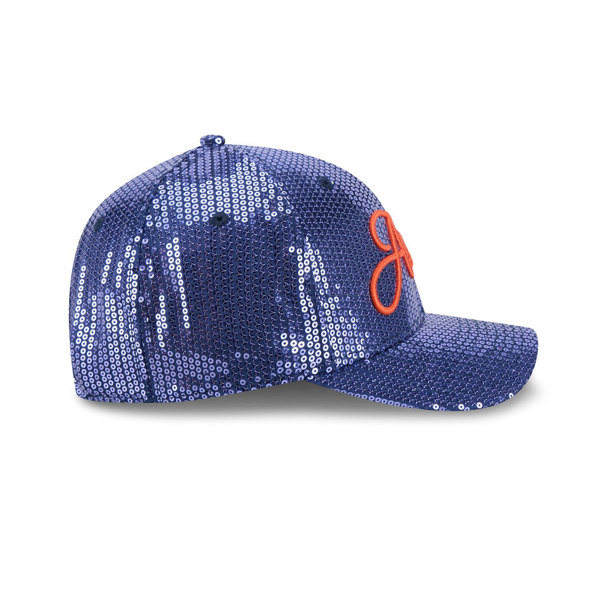 Houston Astros Sequin Script Women's 9FORTY M-Crown Snapback Hat