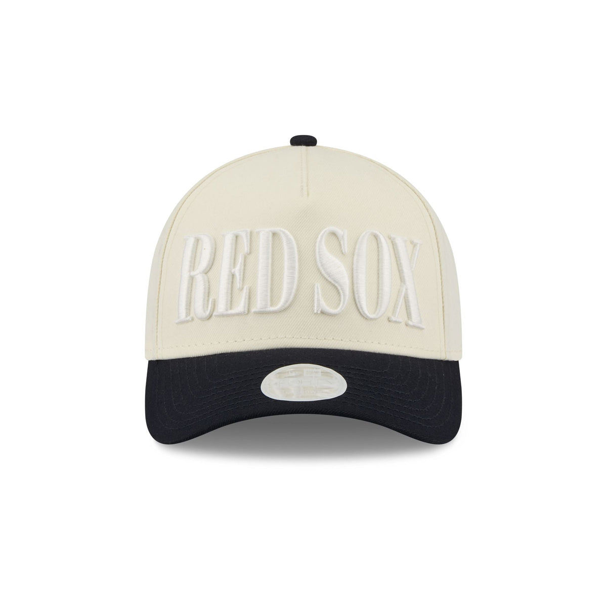 Boston Red Sox Two Tone Chrome Women's 9FORTY M-Crown A-Frame Snapback Hat