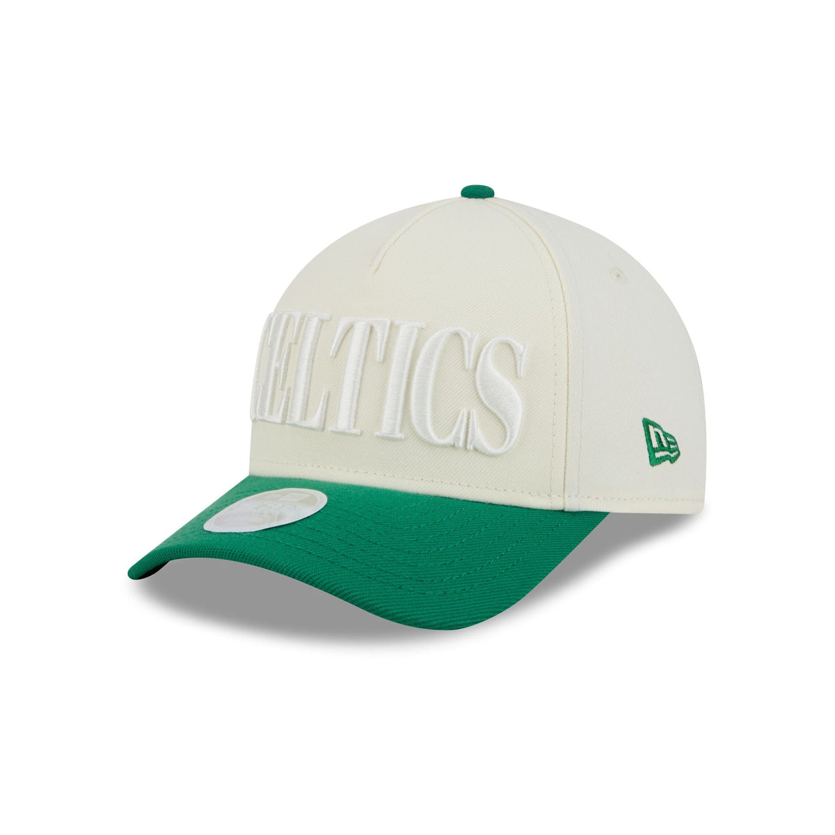Boston Celtics Two Tone Chrome Women's 9FORTY M-Crown A-Frame Snapback Hat